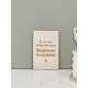 Cadeau maîtresse, carte postale en bois originale