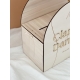 Urne mariage en bois forme arche, urne originale