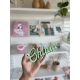 Enseigne Ohlala vert en plexiglas bi matières, décoration originale