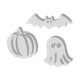 Emporte-pièces d'Halloween pour biscuits maison originaux