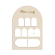 Planning hebdomadaire, semainier en plexiglas lin