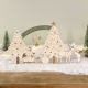 Centre de table en bois, Conte hivernal de Noël - Atelier Oranger