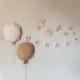 Décoration chambre enfant, envolée d'oiseaux en bois