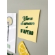 Affiche originale Happy hour, collection apéro affiche
