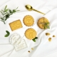 Cadeau d'invité home made mariage champêtre biscuits