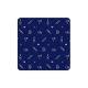 Dessous de verre pictogrammes apéro plexi gloss bleu nuit
