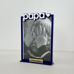 Cadre photo rectangle papa
