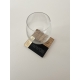 Sous-verre original en bois plaqué et plexiglas, cadeau papa