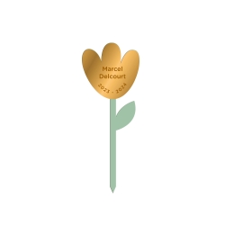 Pique personnalisé pour plante, cadeau maîtresse / nounou