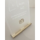 Signalétique mariage pour livre d'or