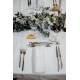 Marque-places personnalisés mariage chic et élégant