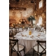 Numéros de table plexiglas sur socle mariage chic