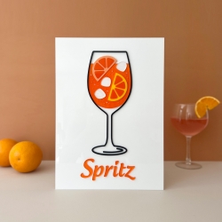 Affiche cocktail Spritz