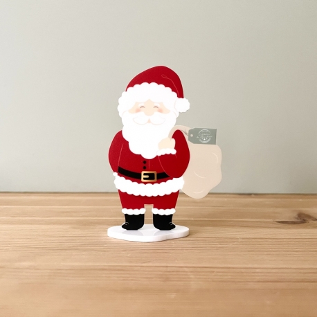 Le P&egrave;re No&euml;l figurine miniature Mini monde de No&euml;l