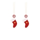 Arbre à décorer en bois, thème Noël bottes rouges