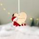 Boule de Noël à personnaliser, L'enfant au coeur Marie Savart