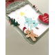 Cadeau de Noël original et personnalisé, magnet aimanté avec dessin photo