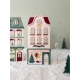 Maison et son magasin de Noël, village de Noël
