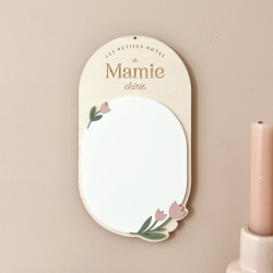 Tableau mémo effaçable, cadeau personnalisé mamie