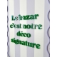 Décoration murale colorée originale, affiche plexiglas message famille
