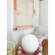 Planning en plexiglas, organisation mensuelle famille