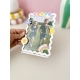 Joli cadre photo festonné, à personnaliser pour maman