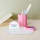 Organisateur de bureau coloré pour maitresse, cadeau personnalisé
