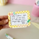 Cadeau original et personnalisé maîtresse, maître, cadeau avec mot d'enfant