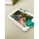 Joli magnet photo à personnaliser, cadeau symbolique fête des pères