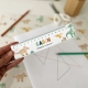 Règle enfant personnalisée, règle en plexiglas Dinosaures