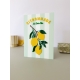Décoration Dolce vita, affiche citrons originale et colorée