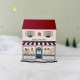 Village de Noël en bois, boulangerie de Noël