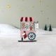 Village miniature de Noël, Chariot de gourmandises en bois