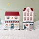 Mini monde de Noël en bois