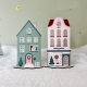 Mini monde de Noël en bois