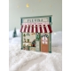 Le ravissant fleuriste, maison miniature en plexiglas