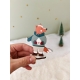 Village de Noël en bois, Gaspard le renard