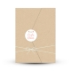Invitation de mariage guinguette dans pocketfolder