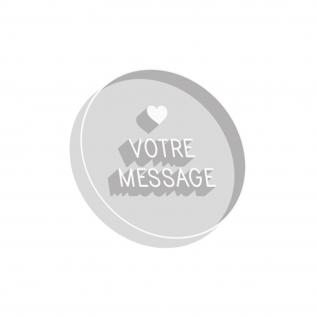 Emporte-pièce avec message sur-mesure, presse à biscuits originale
