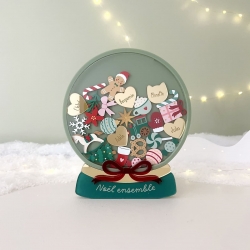 D&eacute;coration de No&euml;l &agrave; poser Floril&egrave;ge de No&euml;l