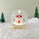 Photophore de Noël personnalisé Paysage d'hiver