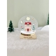 Photophore de Noël personnalisé, cadeau Noël nounou