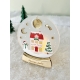 Cadeau original pour maitresse, nounou ou crèche, photophore de Noël