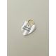 Porte-clé coeur Parrain d'amour à rayures vertes, cadeau symbolique