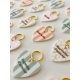 Porte-clef coeur Plexiglas message Pour la vie