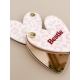 Miroir de poche coeur Bestie motif léopard, cadeau meilleure amie