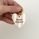 Porte-clé coeur Mamie d'amour, cadeau message d'amour famille