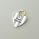 Porte-clés coeur Papy d'amour, cadeau symbolique