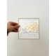 Décoration murale Mamie personnalisable avec coeurs famille