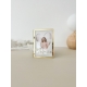 Cadeau Mamie personnalisé magnet photo coeur